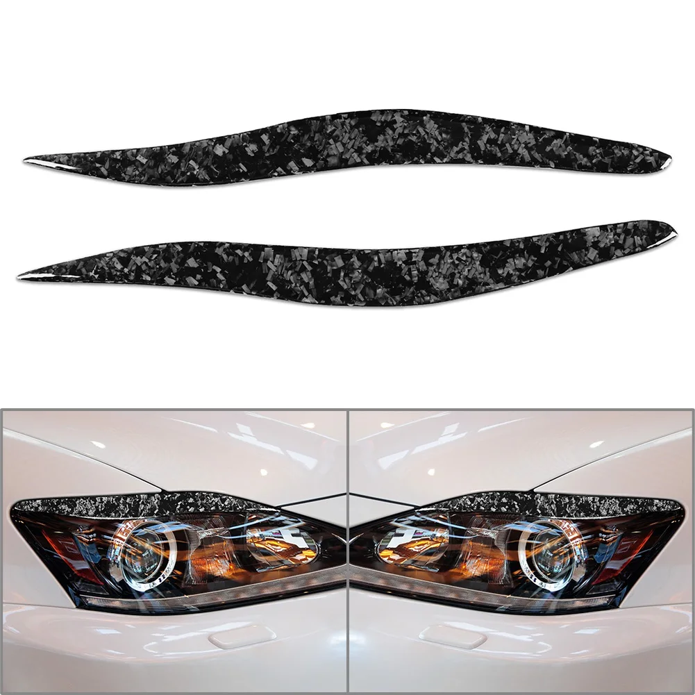 Car Headlight Eyebrow Eyelid Cover Decoration Trims For Lexus IS250 IS350 2006-2012 Exterior Accessories