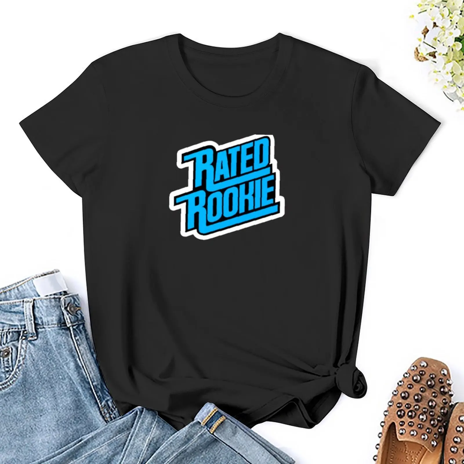 Rated Rookie T-Shirt sweat funny t shirts for Women