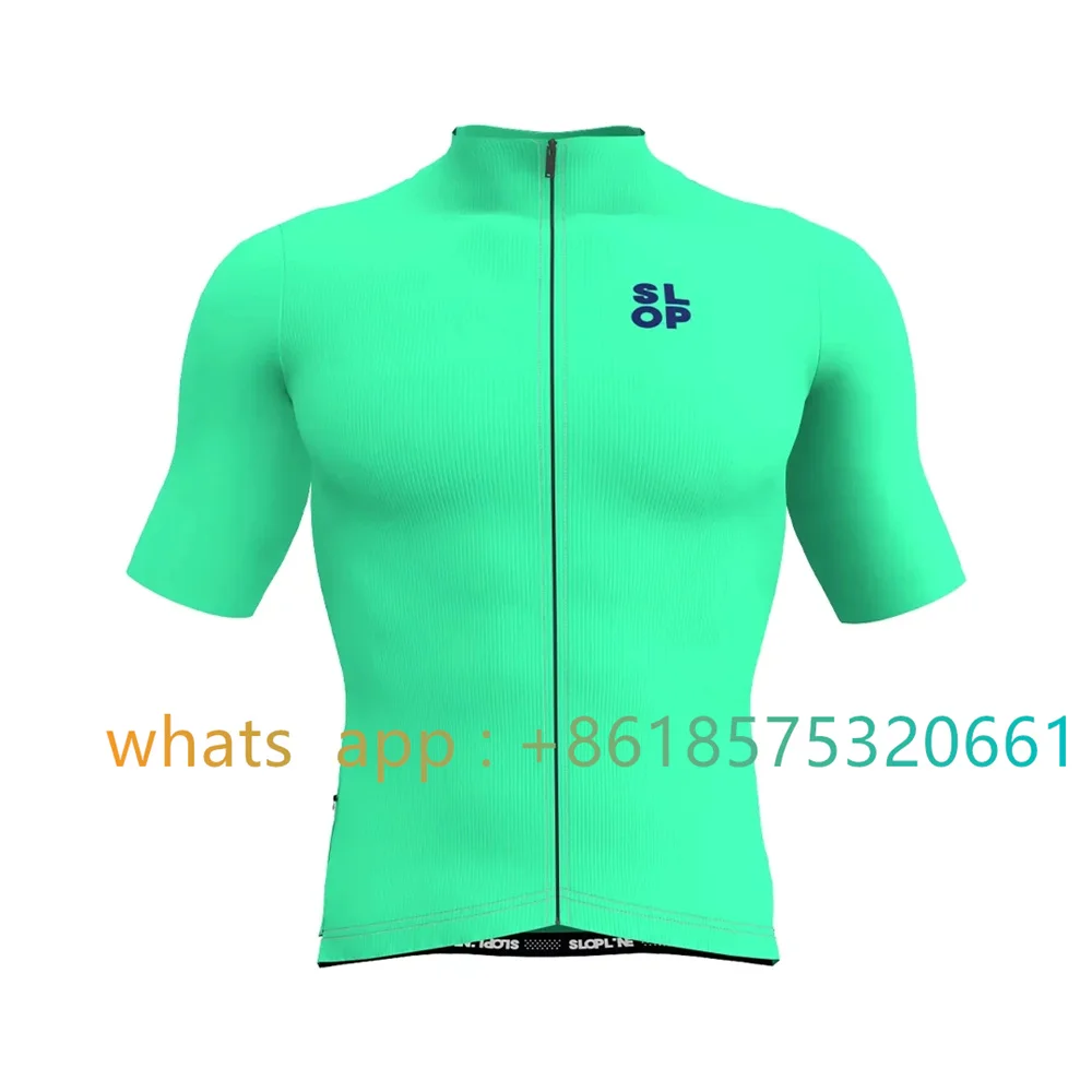 

Slopline evo Summer Men Jersey Bicycle Clothing Cycling Short Sleeve Quick Dry Cycle Jersey Maillot Ciclismo outdoor team shirt