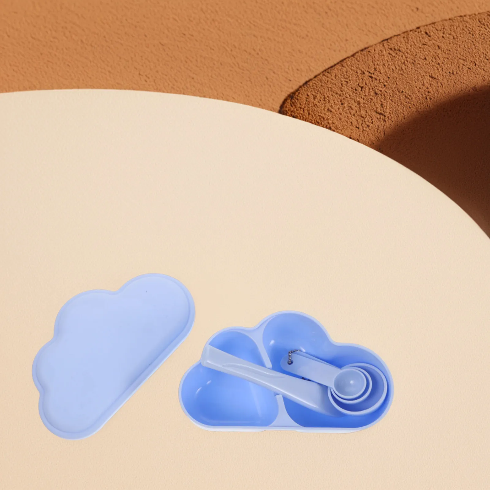 1Set Face Mask Mixing Bowl Set DIY Facial Mask Tool Kit with Bowl Spatula Measuring Spoon for Home Salon Travel Skincare Beauty