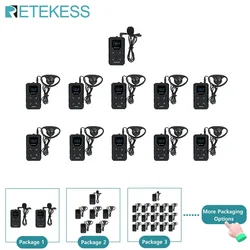 RETEKESS TT117 FM Tour Guide System Transmitter Receiver for Museum Church Conference Meeting Factory Training 72-76MHz