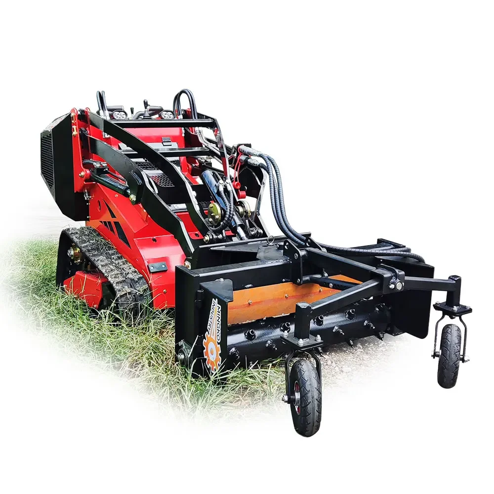 High Efficiency Power Rake For Skid Steer Loader