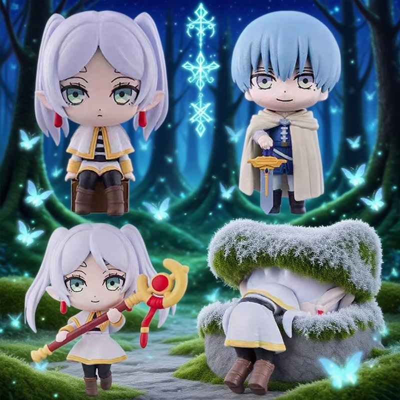 

9CM Anime Frieren Beyond Journeys End Figure Q Version Anime Model Gift Toy Multiple Models Collection Decorative Ornament PVC