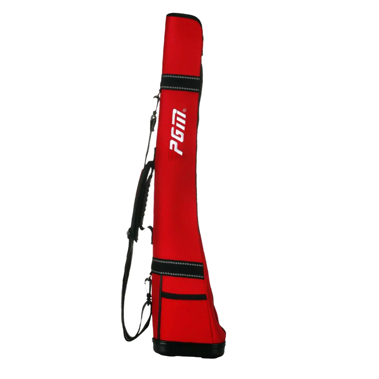 Nylon Golf Club Case Sunday Bag for 4-5 Clubs 79x12x17cm Golfer Putter Carrier Carrying Pack Holder with Detachable Strap