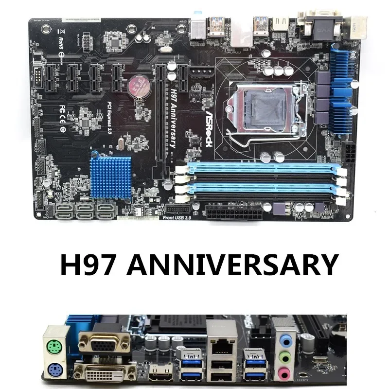 ASRock H97M H97 Anniversary Pro4 Main Board