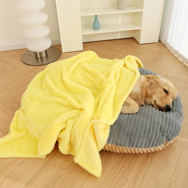 

AT19-Dog Bed Cushion For Small And Medium Pets, Cat Bed Winter Warmth Sleeping Comfort