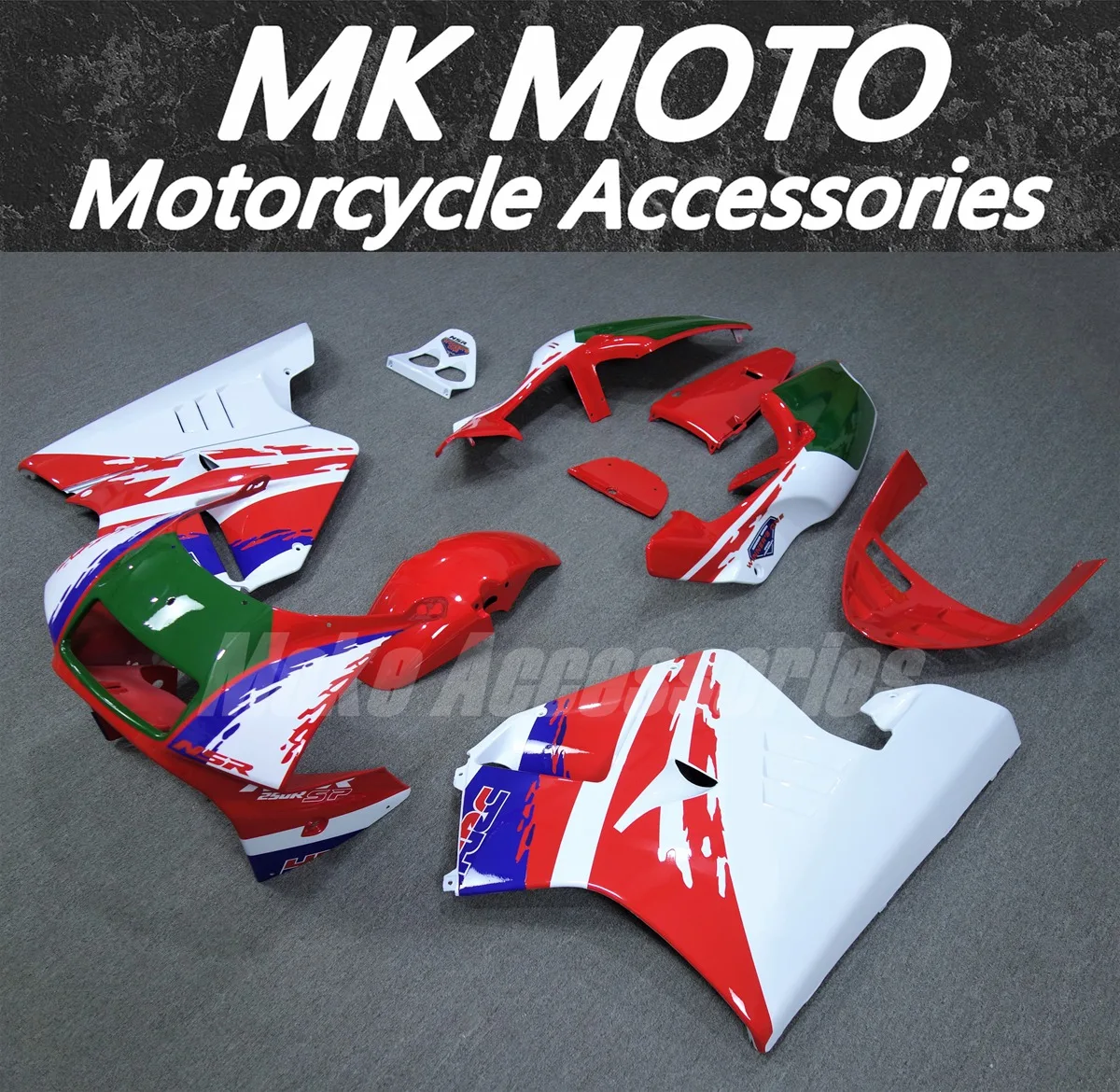 Motorcycle Fairings Kit Fit For NSR250 PGM3 P3 MC21 Bodywork Set High Quality Abs Injection White Red Green