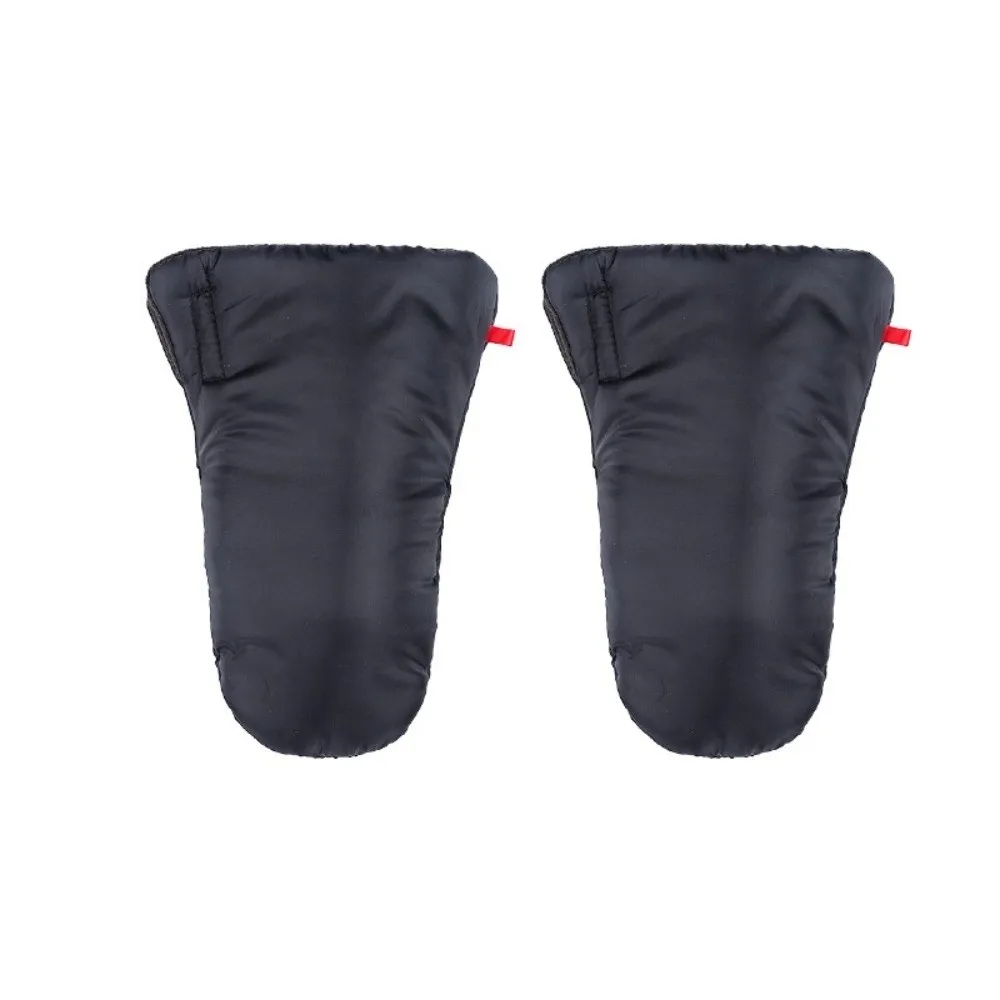 Stroller Accessories Warm Fur Pushchair Fleece Hand Cover Waterproof Universal Push Chair Glove Thick Cart Gloves Stroller