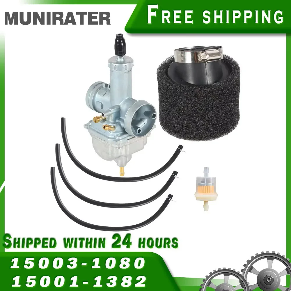 

Carburetor for KAWASAKI Bayou 220 KLF220A KLF220 With air filter fuel filter