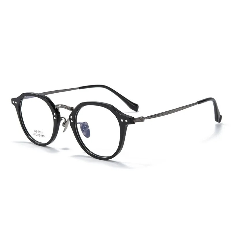 

2025 New Retro Acetate Glasses Frame Classic Women Optical Prescription Eyewear Custom Lens Men Myopia Reading Retro Eyeglasses