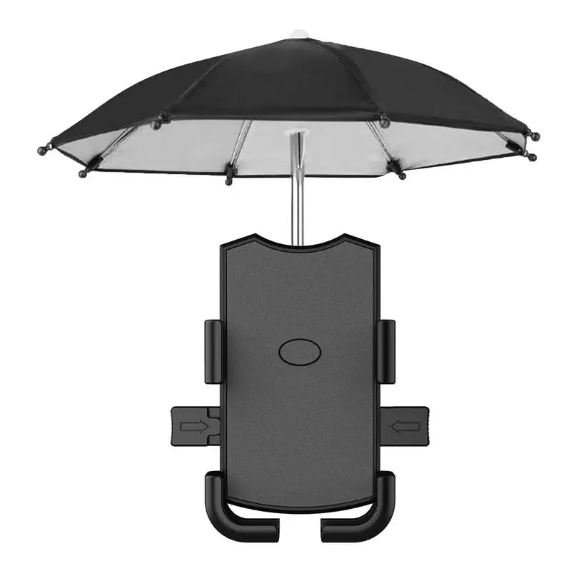

Motorcycle Phone Mount Portable Phone Holder Handlebar Mount Outdoor Cellphone Holder Sunshade Shockproof Motorcycle Phone Mount