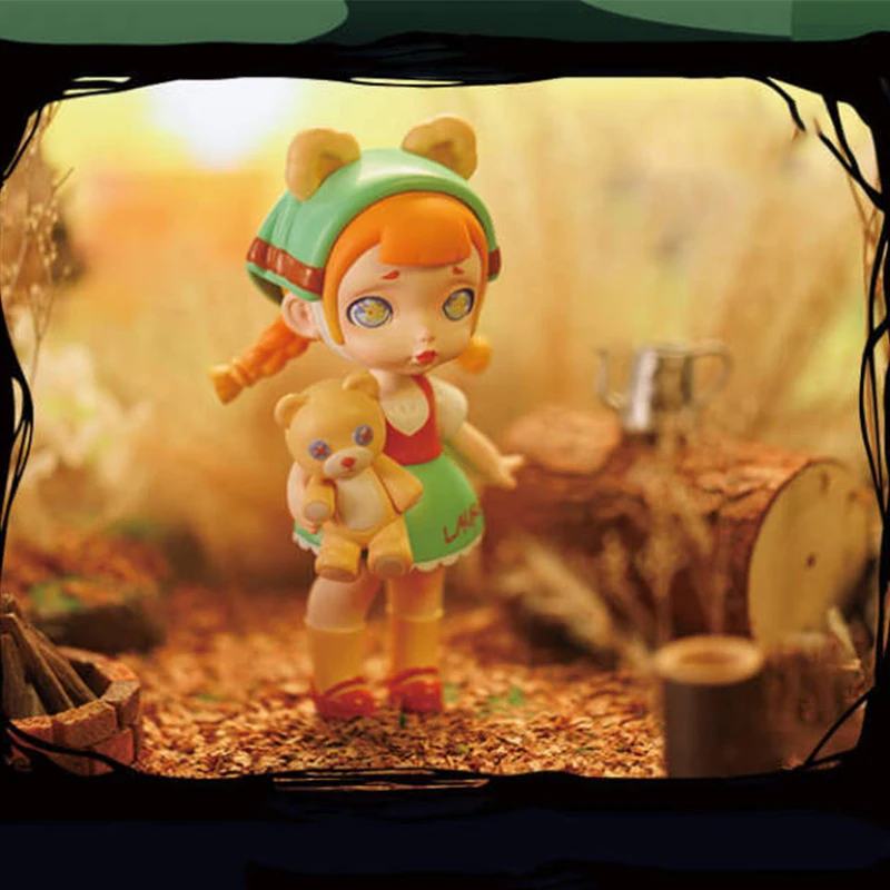 TOYCITY LAURA "Werewolf Tea Party Capsule" صندوق أعمى - شخصية فتاة لطيفة عشوائية، زخرفة مكتب وحقيبة ديكور ساحر