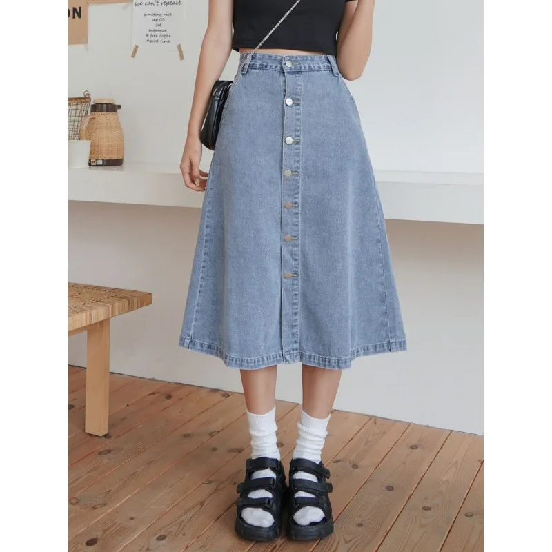 

Джинсовая юбка с эффектом потертости N 41696, женская, весенняя, модная, нейтральная, из других тканей, в других стилях