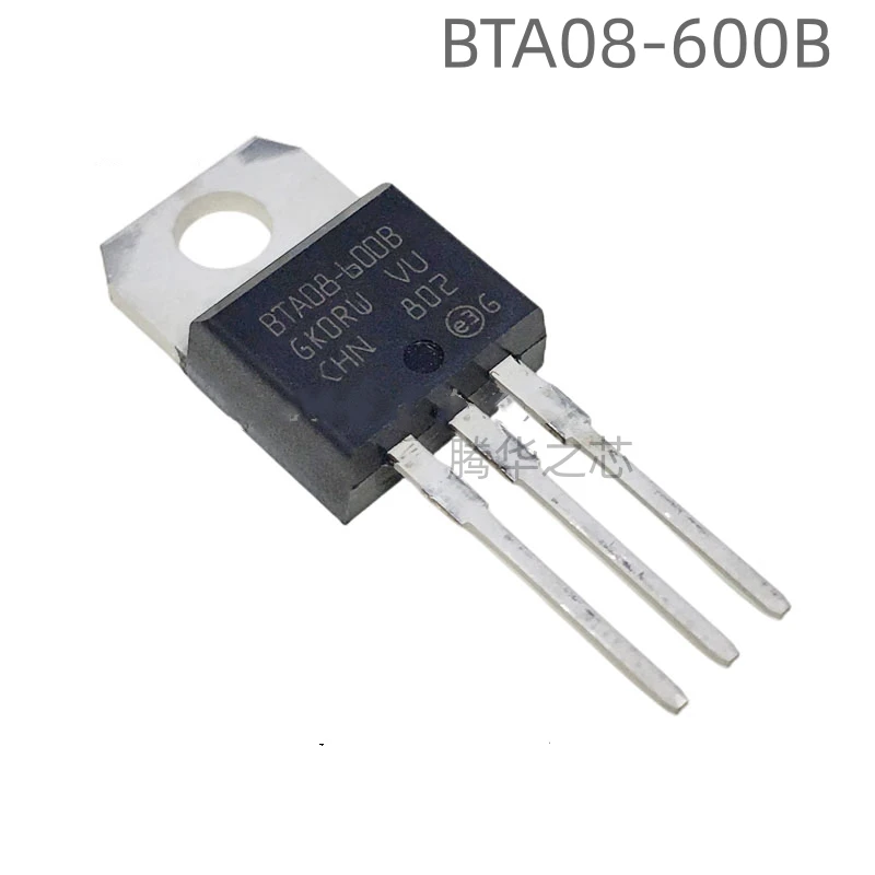 10PCS new BTA08-600B 8A/600V TO-220 thyristor bidirectional thyristor