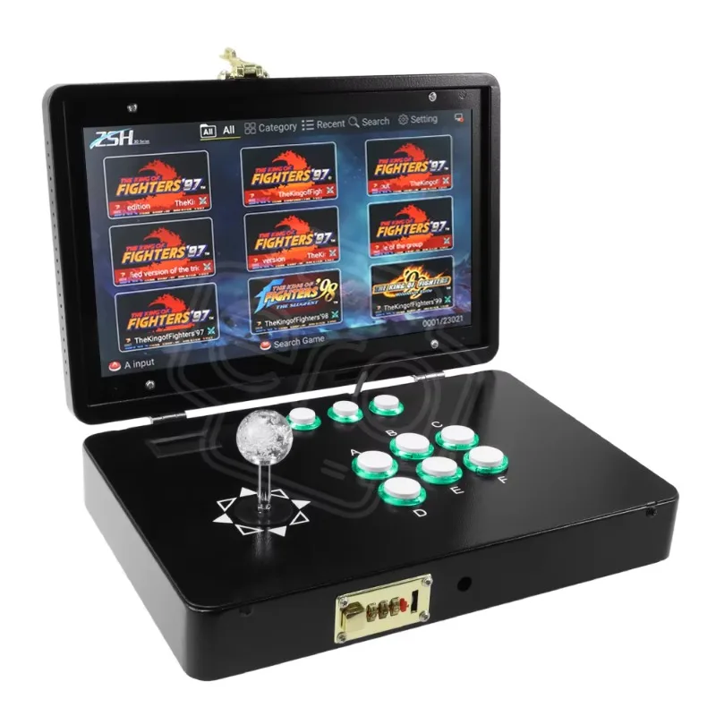 

14 Inch Portable Arcade Games Cabinet Thousand Fighting Games Household Video Game Console Multi Fighter Machine