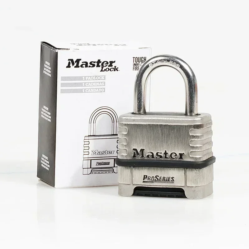 Password Lock ProSeries Stainless Steel Anti-theft Waterproof Padlock Home Dormitory Outdoor Combination Lock