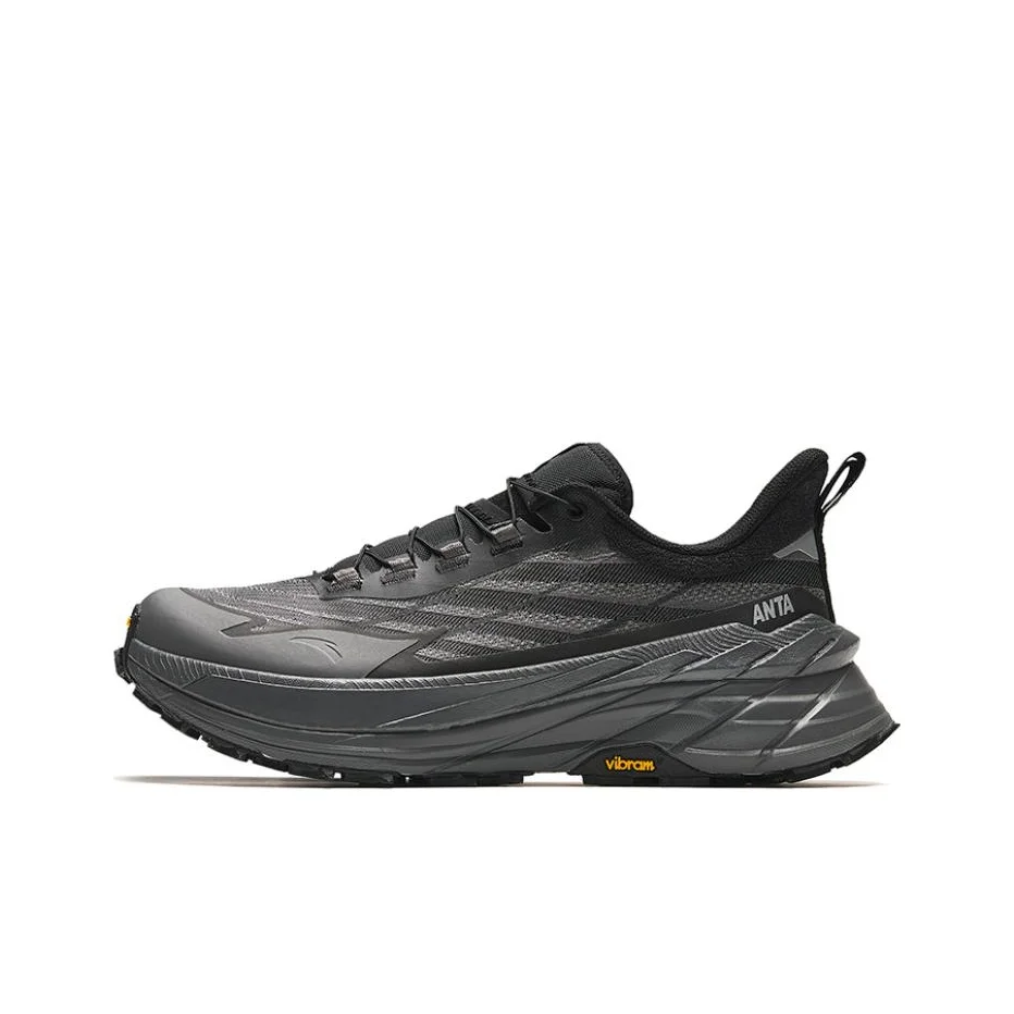 Anta Taihang Comfortable Abrasion Resistant Rebound Low top Double Layer Nitrogen Technology Running Shoes Men's 112345588-3