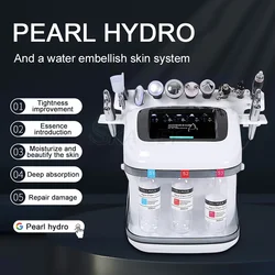 10 In 1 Facial Oxygen Jet Peel Hydro Dermabrasion Skin Care Blackhead Remover Machine