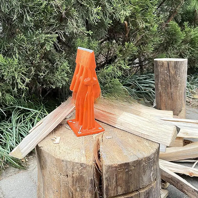 Divisor de madera Manual, divisor de madera estable, herramientas de división de madera, práctico divisor de madera de hierro fundido