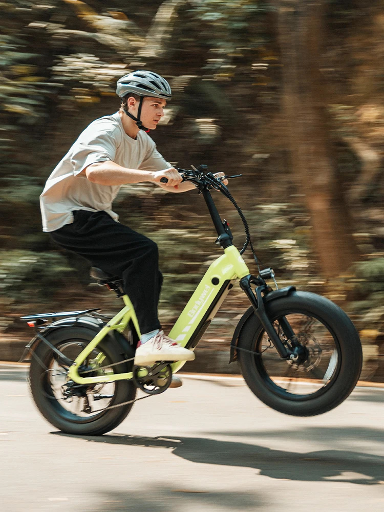 Bodywel F20PRO Elektrische Fiets All Terrain Volwassen Elektrische Fiets 750W Motor 48V 20Ah 20" Vetband E-Bike Hydraulische Rem 7-versnellingen - afbeelding 2