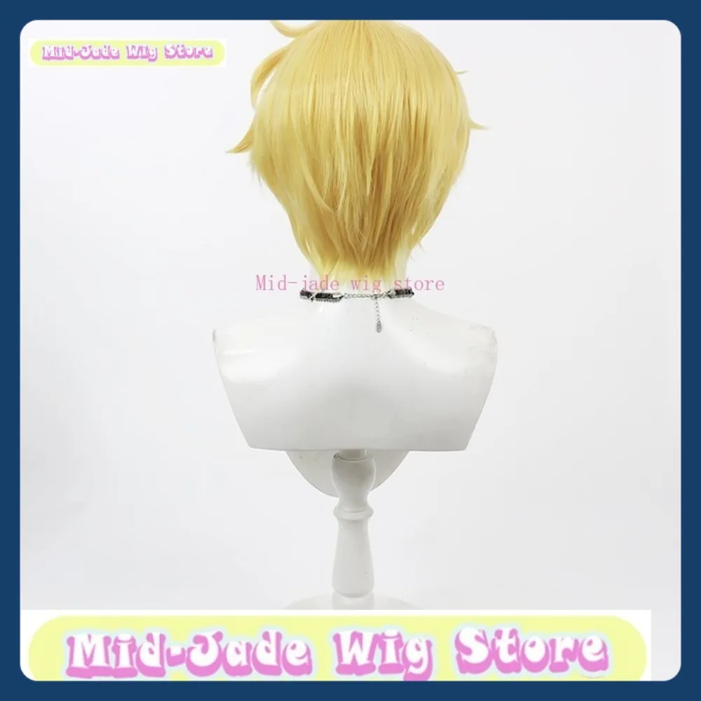 Peluca de jade medio, tienda No Girls In The Mix, peluca de Cosplay Kohaku, juego de Anime, juego de rol, pelo sintético, fiesta de Halloween