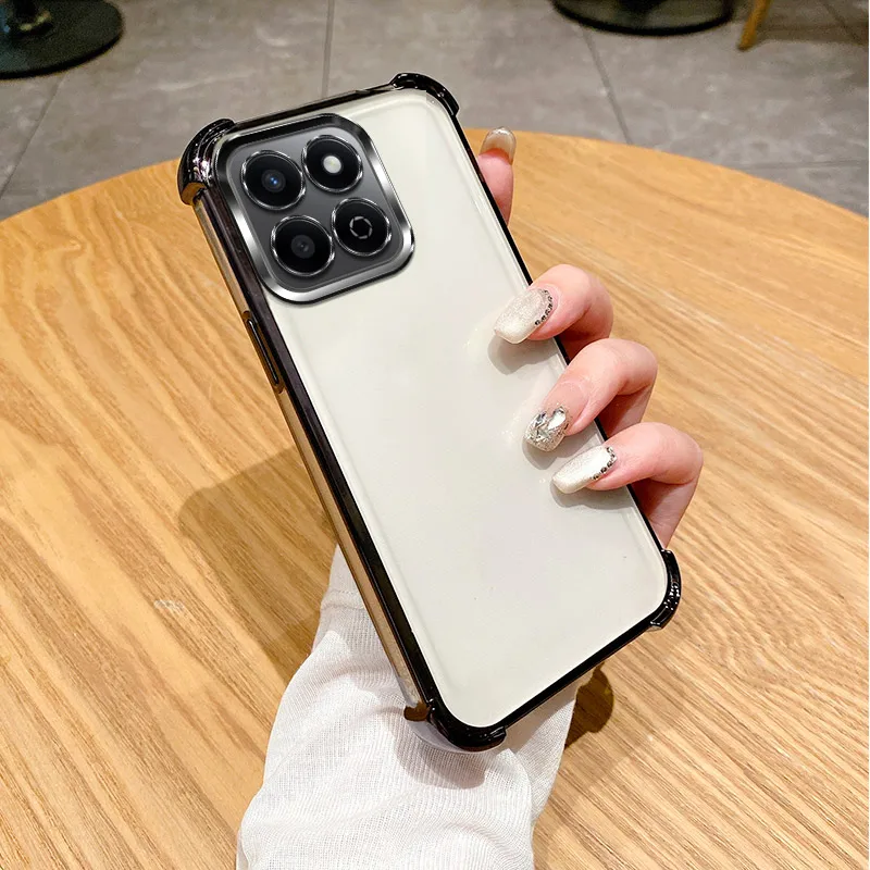 حافظة لهاتف Honor 200 الذكية Honor X7C حافظة هاتف Honor X5B X5B Plus X8 4G X7C أربعة زوايا سماكة مقاومة للصدمات غطاء خلفي #3