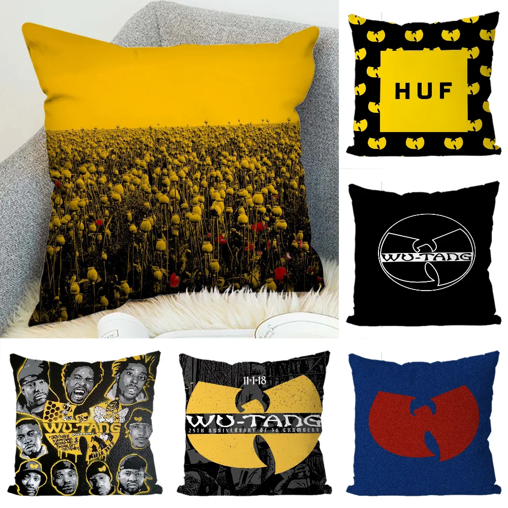 Наволочка для дивана, декор 40x40 Wu T-Tang Clan, наволочки для подушек 45x45, чехлы для подушек, наволочки 40x40, чехлы для подушек, пледы