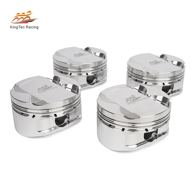 Schwarzer, oben geschmiedeter 4032 4A GE-Aluminiumkolben für Toyota Carina-Motor, 20 V, Auto-Ersatzteile, DOHC Inline 4 Gen5 Baustein