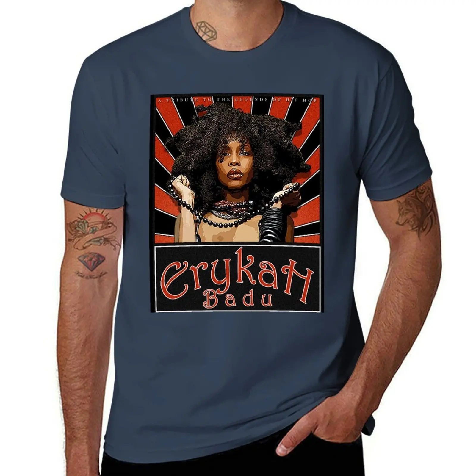 

Erykah Badu Hair D-3 T-Shirt printed t shirts for man t shirt man plain T-Shirt