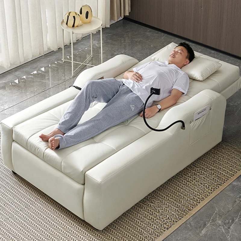 

Reclining Designer Sofa Modern Simple White Lounge Sofa Lazy Individual Divano Letto Sofaset Furniture For Living Room