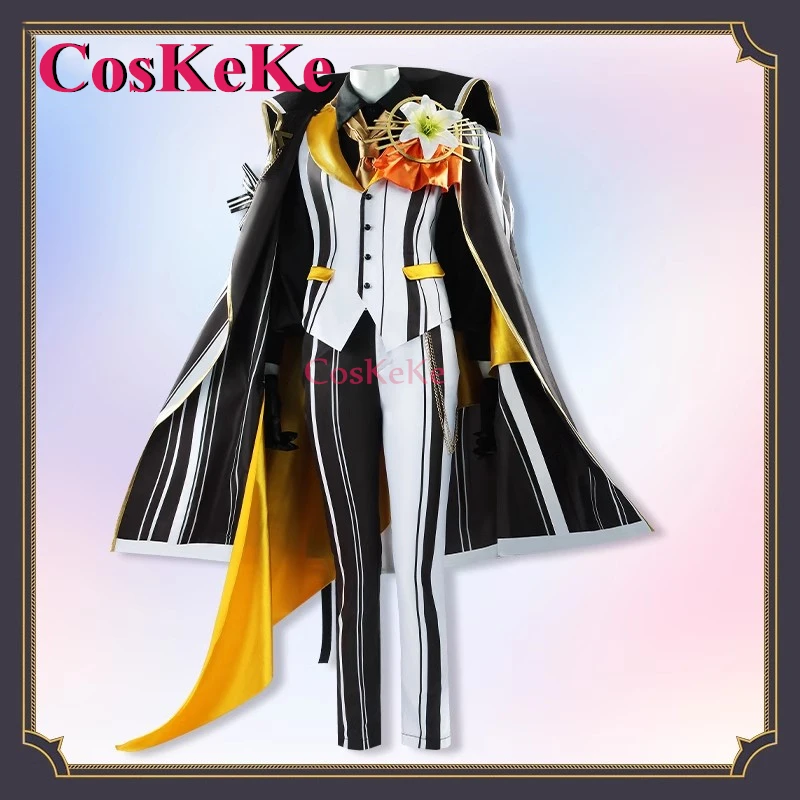 【Customized】CosKeKe Fura Kanato Cosplay Anime VTuber VOLTACTION Costume RELOAD MV Uniforms Halloween Party Role Play Clothing