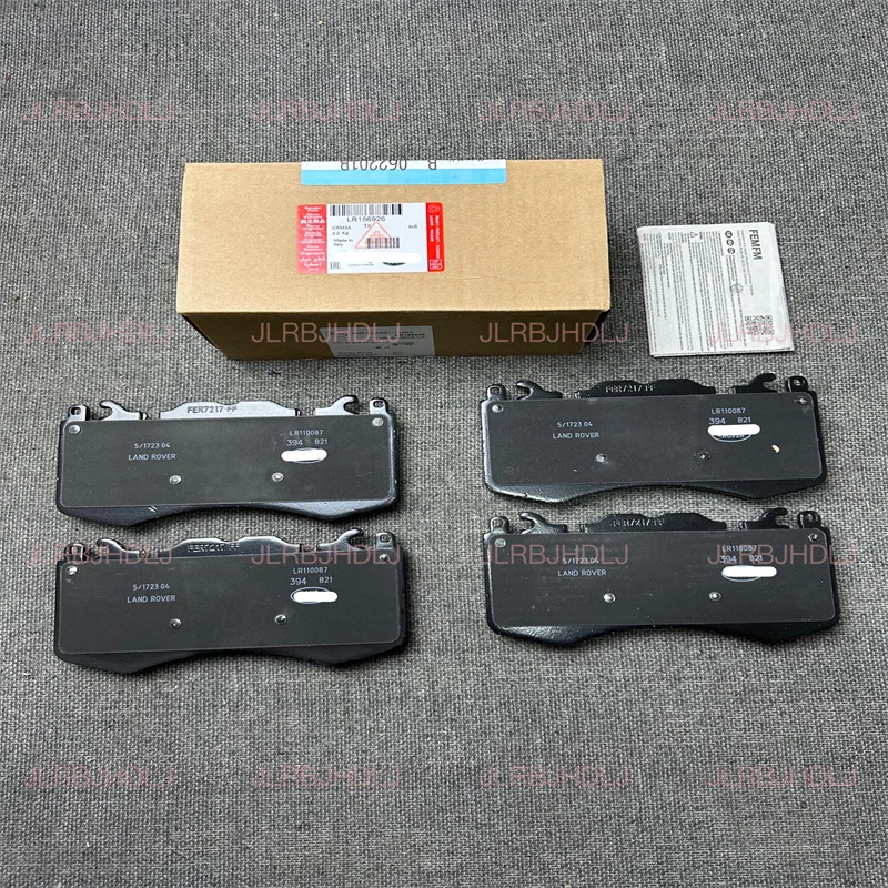 Land Rover high performance brake pads are applicable to Land Rover 4.4t and 5.0t models lr156926 lr093886 lr114004 lr020362