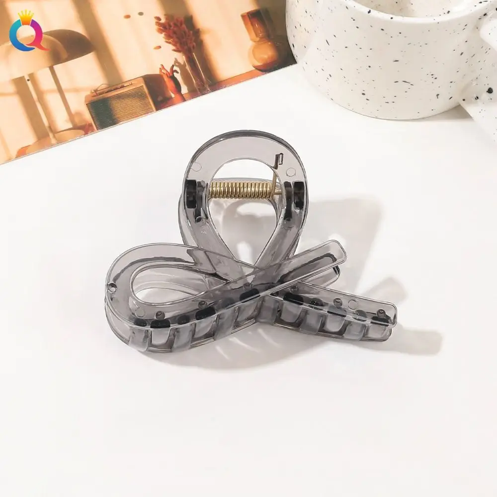 

High-Quality Vintage Bow Tie Hair Claw Clips Durable Easy to Use Ponytail Hair Clamps Large Hairpin Hair Accessories