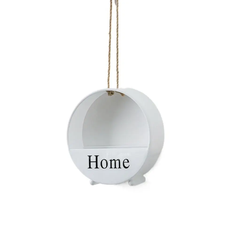 Настенный подвесной светильник для украшения гостиной, декоративная корзина для цветов, кашпо, держатель для сочных цветов, цветочный горшок, вешалка для растений