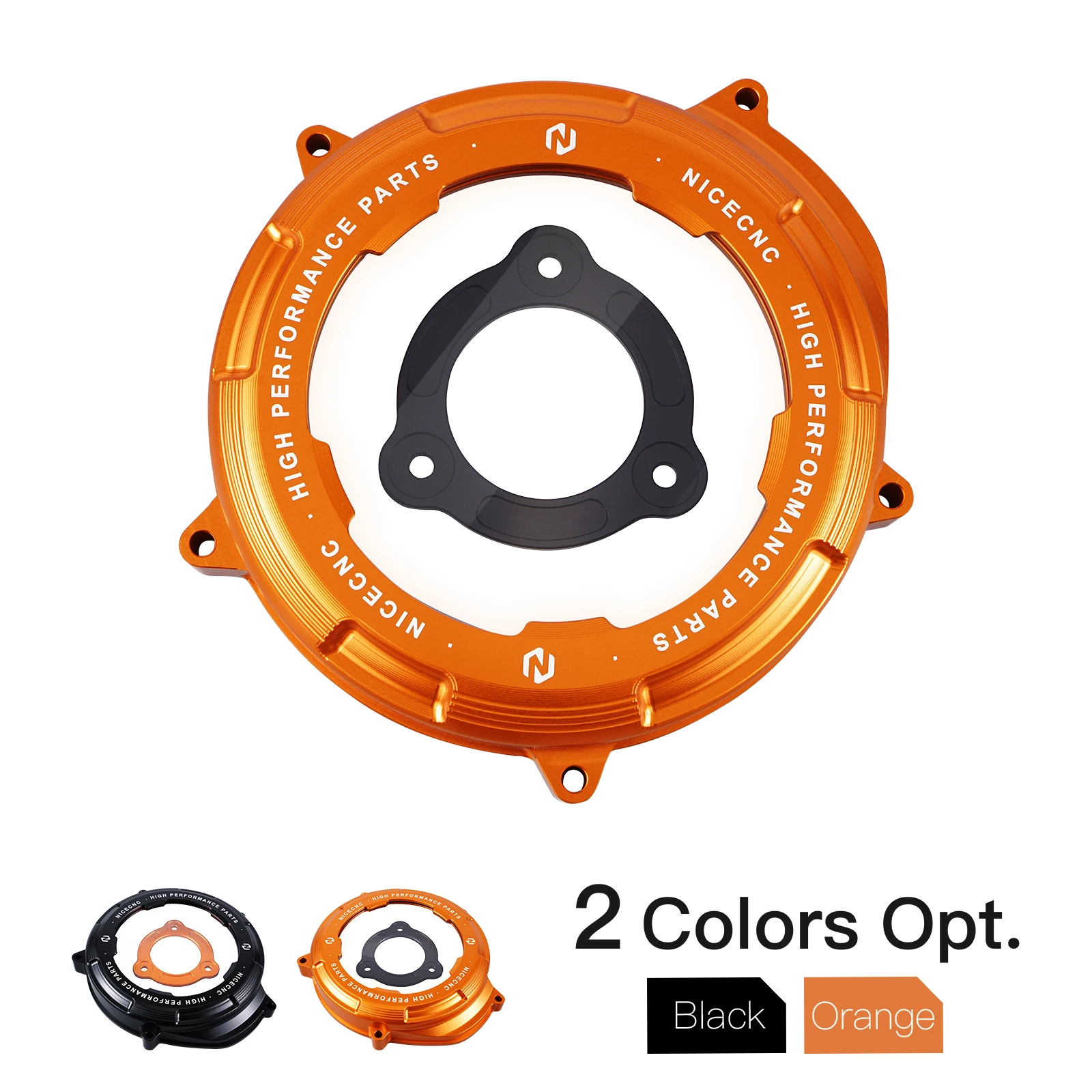 Motorcycle Transparent Engine Clutch Cover for KTM 1290 Super Duke R/GT/EVO 2014-2016 2017 2018 2019 2020 2021 2022 2023 2024