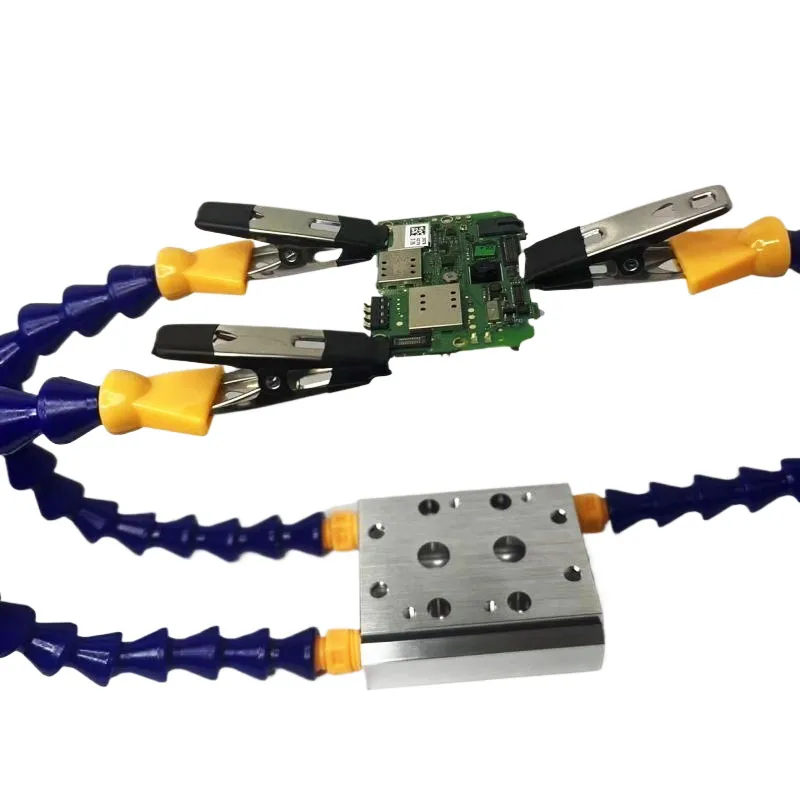 DIY Welding Fixture Multi functional Welding Platform Aluminum Alloy Accessories Bracket Universal Circuit Board Tool