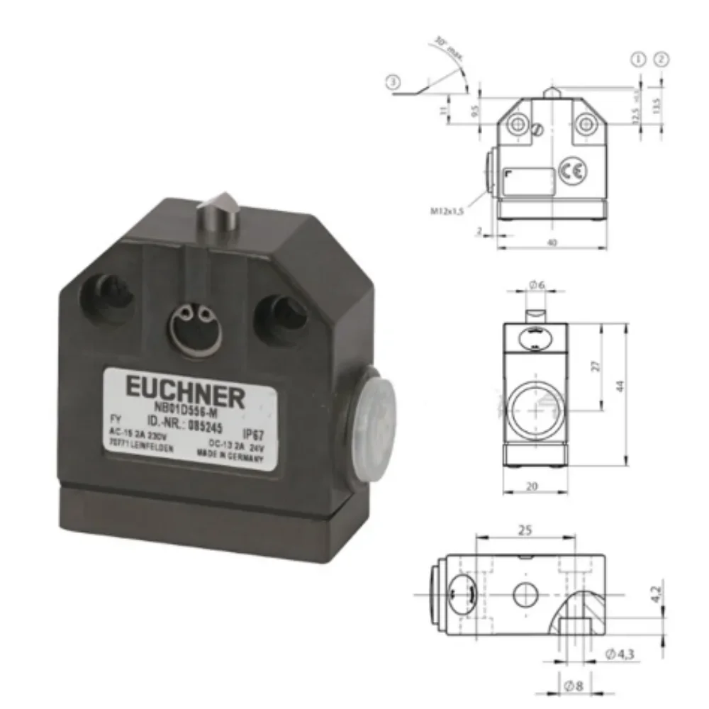 1pcs Combination travel switch N01R550-M NB01R556-M N01D550-M NB01D556-M