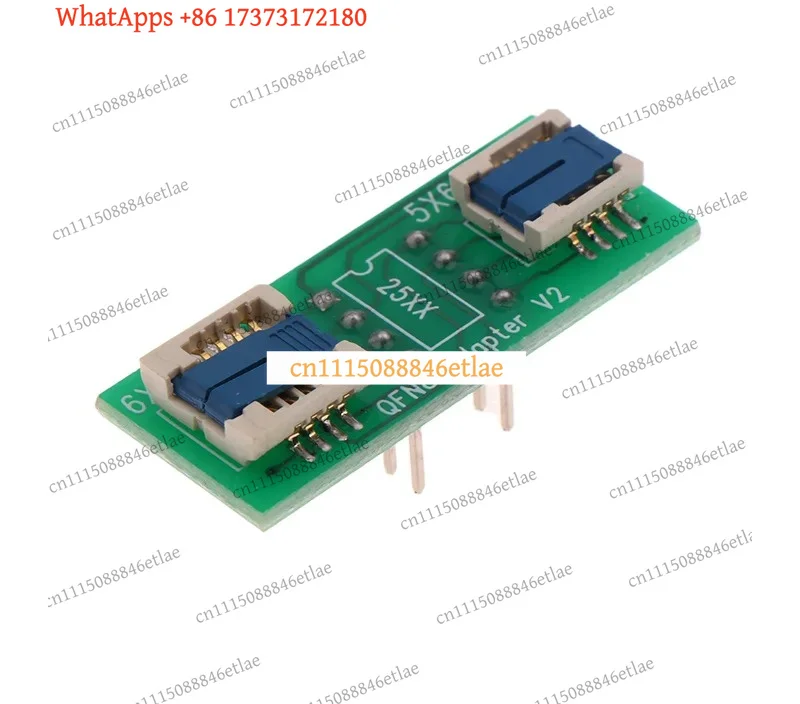 QFN8/WSON8 Universal Socket Adapter for 6x5mm 8x6mm Chips SMT BIOS Flash Programmer Socket Electronics Accessories