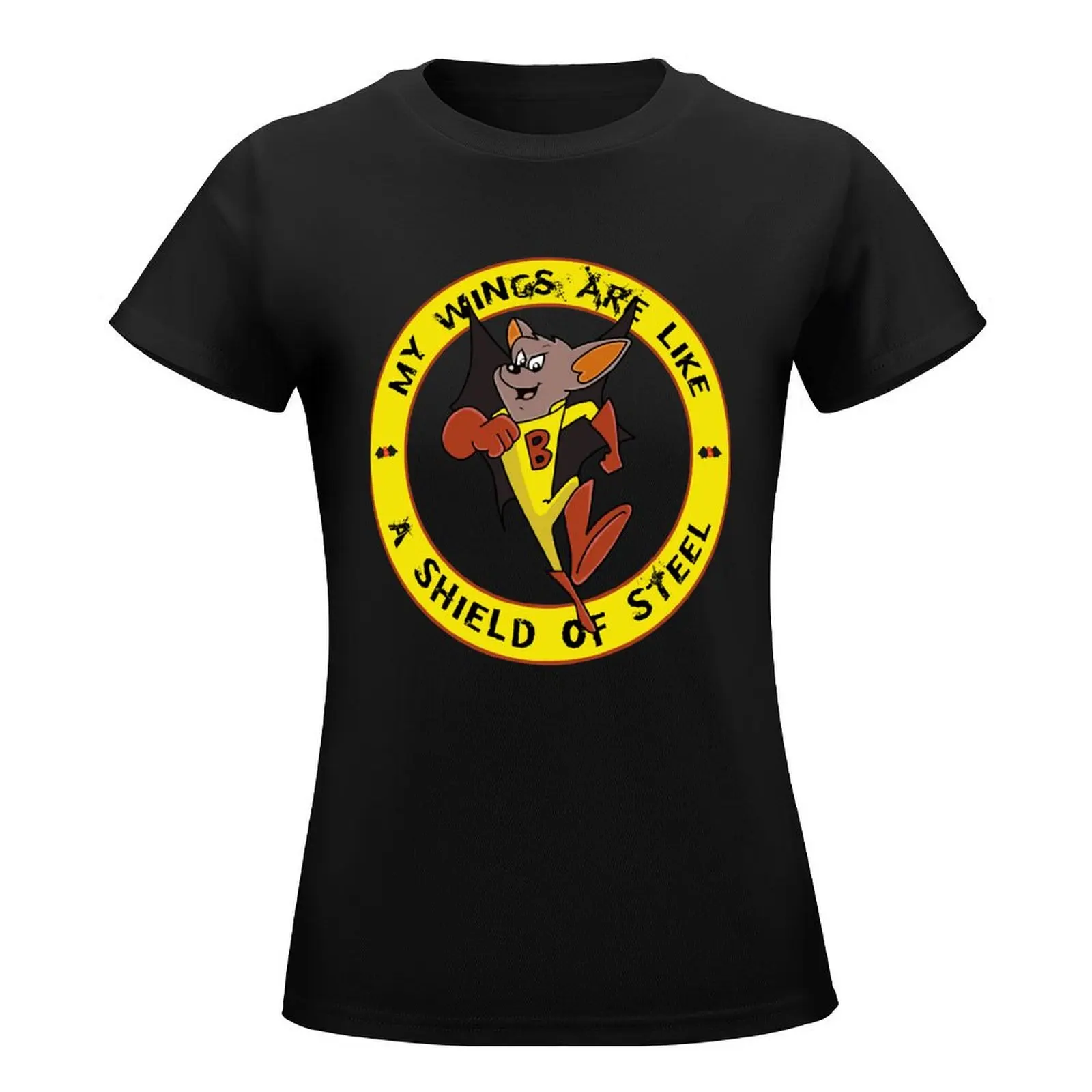 Batfink - My Wings Are Like a Shield of Steel T-Shirt Female clothing blanks plus sizes cat shirts for Women