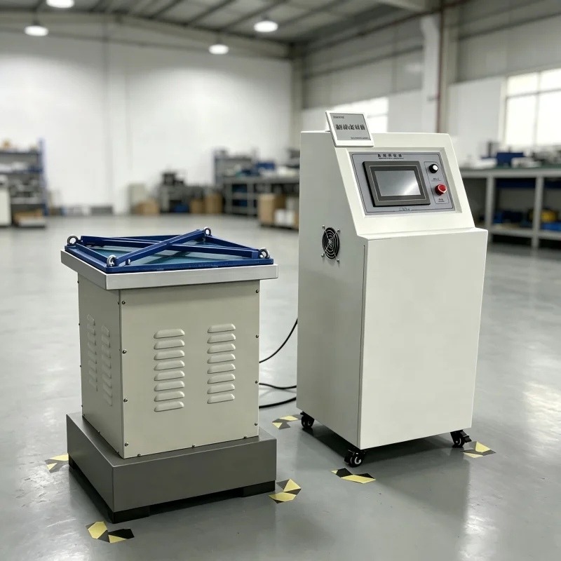 Electromagnetic Vibration for Machine Vertical Horizontal Dual Direction 1-99.9Hz Programmable 100kg Load Capacity 1 Year High