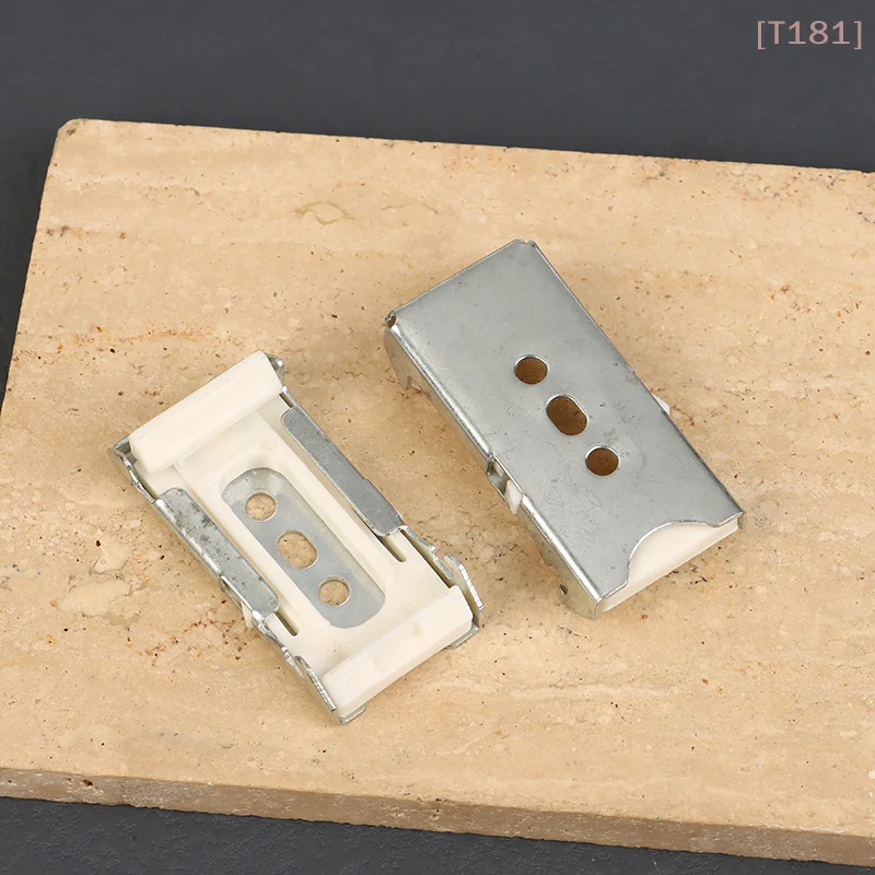 

[E] 4Pcs 36MM Ceiling Brackets For Spring Roller Blinds Top Rails Roman Blinds Accessories
