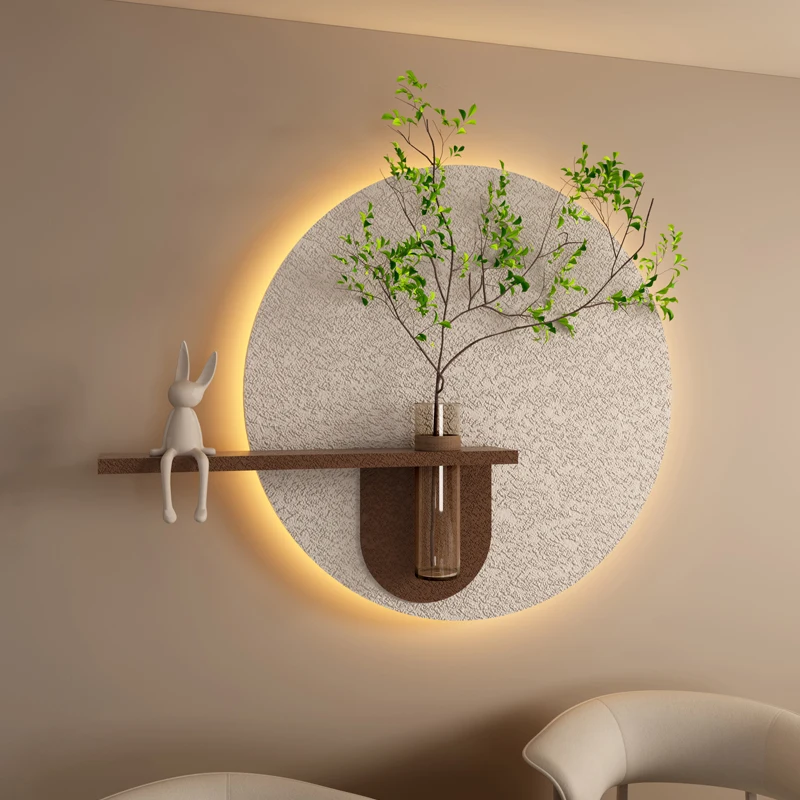 xx-Modern Green Sandstone Painting LED Lights For Corridor Living Room Restaurant Table 3D Home