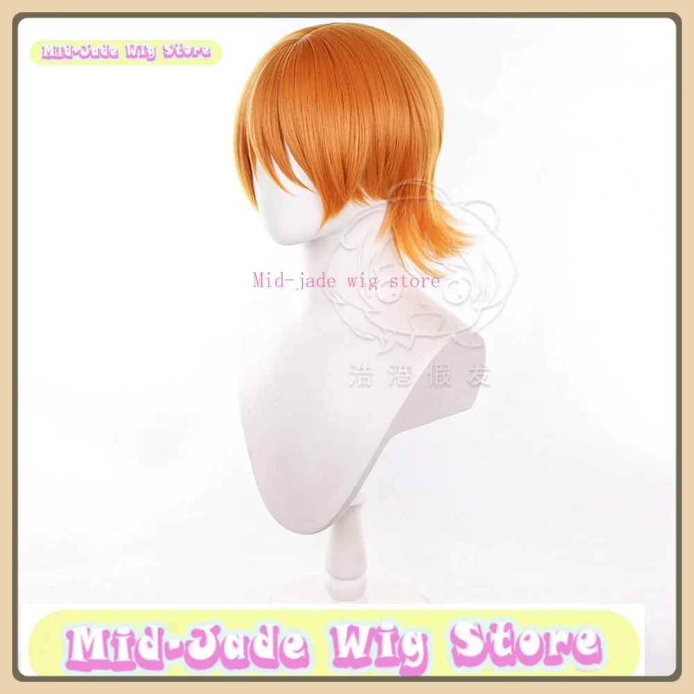 Parrucca Mid-jade Store Parrucca cosplay Nami Gioco anime Costume di ruolo Puntelli per costumi di Halloween Capelli sintetici