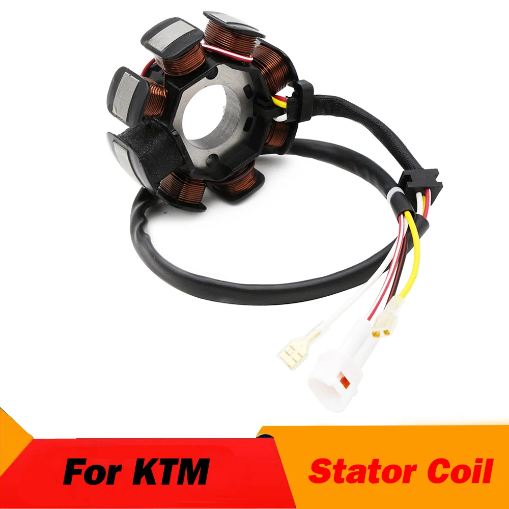 

Motorcycle Generator Magneto Stator Coil For KTM 77039104000 250 XCF-W EXC 4 Stroke 400 XC-W 610 Crate For Husqvarna 55439204000