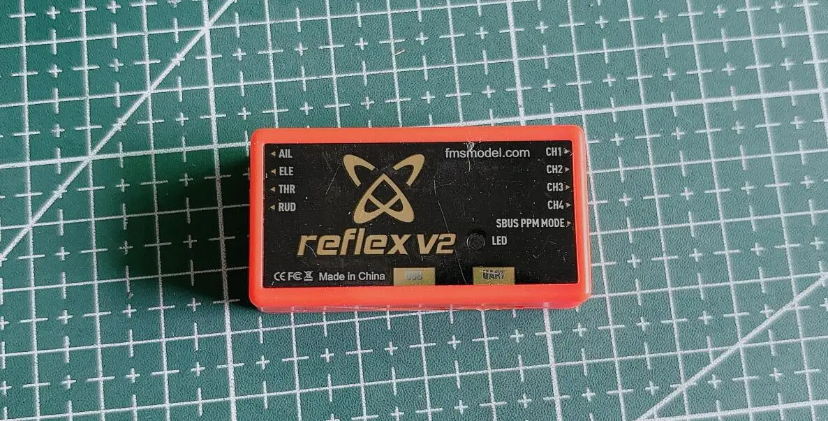 FMS Reflex Gyro System V2 Universal Controller FC Flight Controller With in Gyro Stabilizer for FMS RC Airplane Warbird fixwing