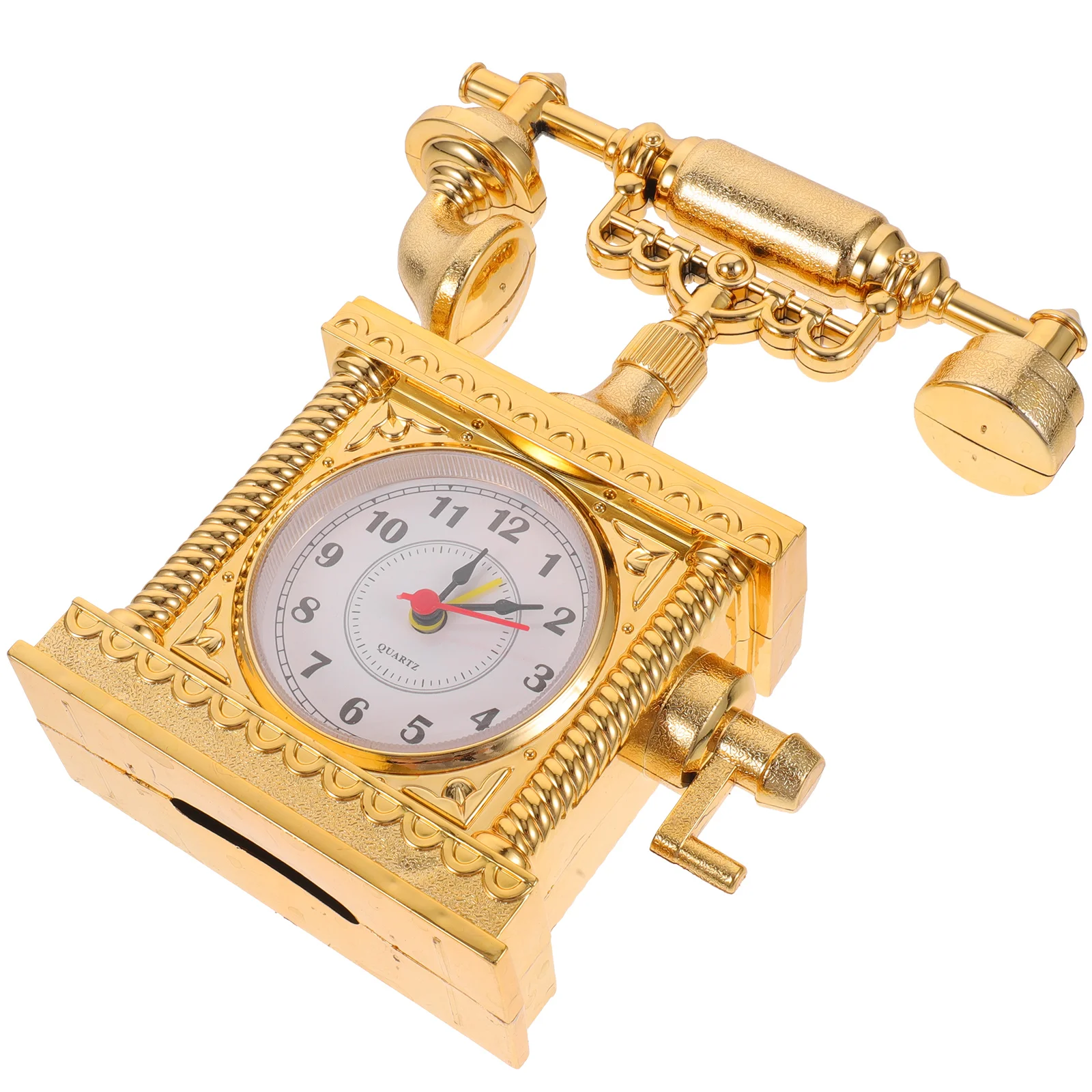 Telephone Desk Clock Cell Phones Toy Office Small Decoration Prop Kid Abs Plaything Kids Toys Child Model Interaction