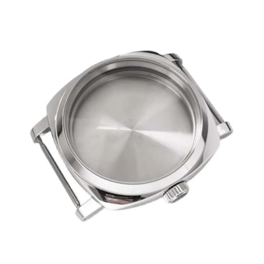 

47MM Watch Case for ETA 6497 6498 ST3600 ST3620 Movement 316L Stainless Steel Polished Case Shell Watch Repair Parts