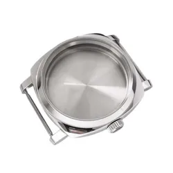 47MM Watch Case for ETA 6497 6498 ST3600 ST3620 Movement 316L Stainless Steel Polished Case Shell Watch Repair Parts