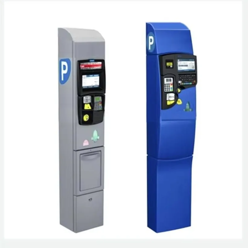 self service payment kiosk/parking ticket machine station touch screen kiosk/depot