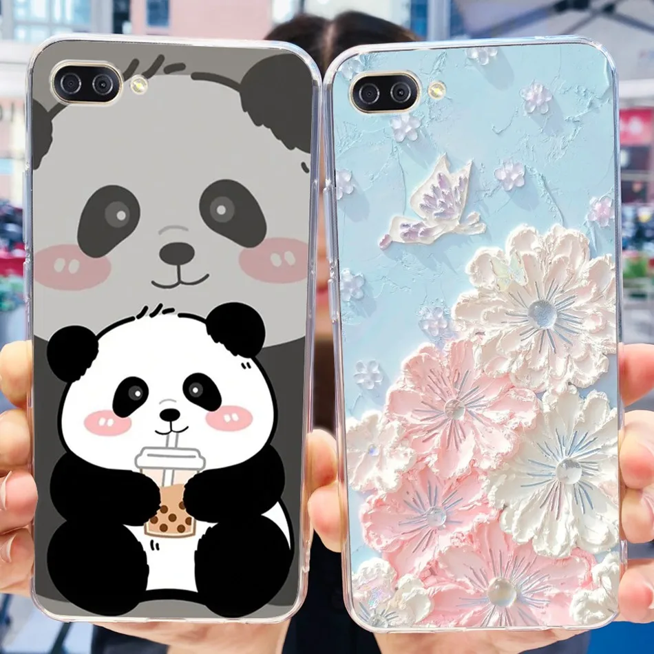 For Asus Zenfone 4 Max ZC520KL Cute Panda Cartoon Phone Case For Asus X00HD 4Max 5.2